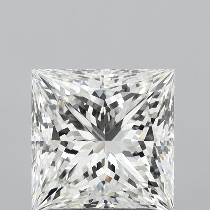 1.39ct G VS1 Rare Carat Ideal Cut Princess Lab Grown Diamond