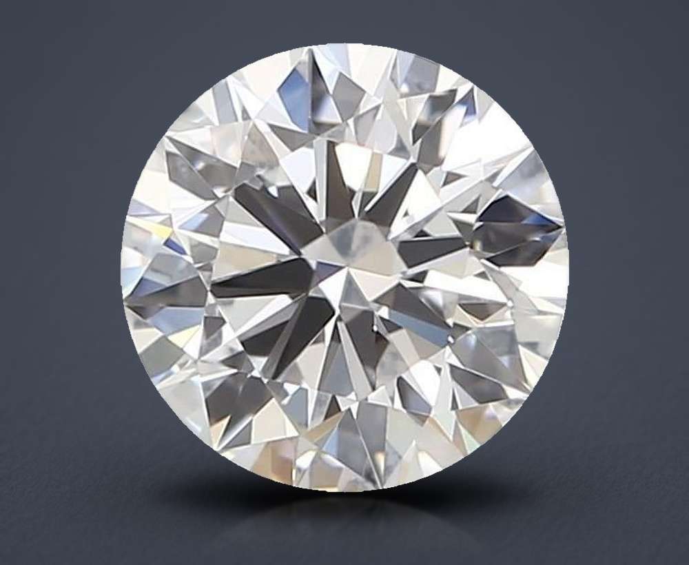 0.67 Carat Round Natural Diamond