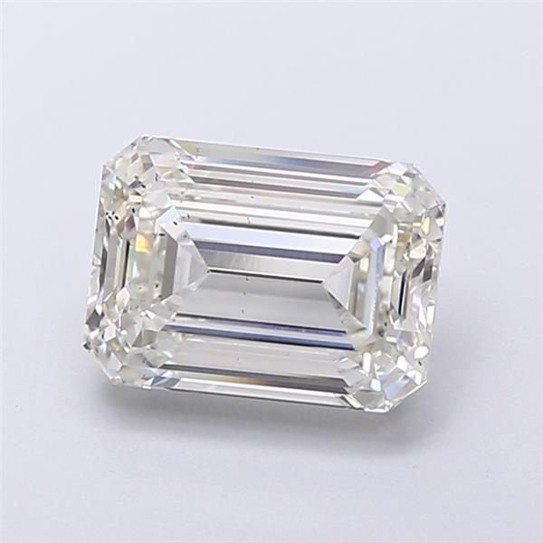 4.02ct I SI1 Excellent Cut Emerald Lab Grown Diamond