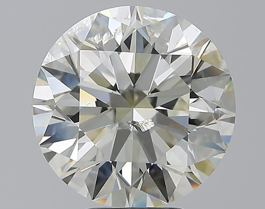 5.79ct J SI2 Ideal Cut Round Diamond