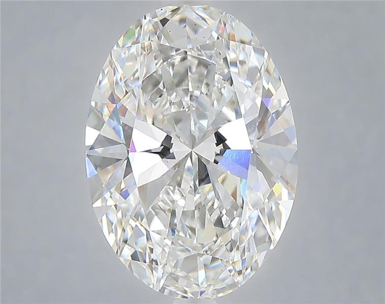 5.26 Carat Oval Lab Diamond