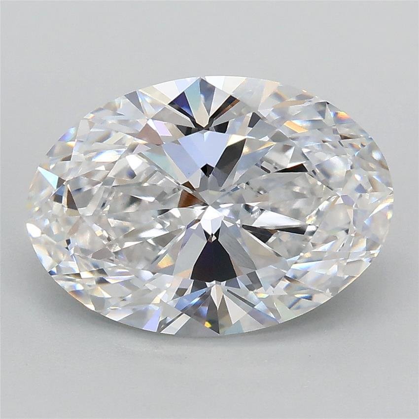 2.50ct D VVS2 Rare Carat Ideal Cut Oval Lab Grown Diamond