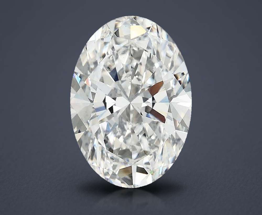 2.92 Carat Oval Lab Diamond