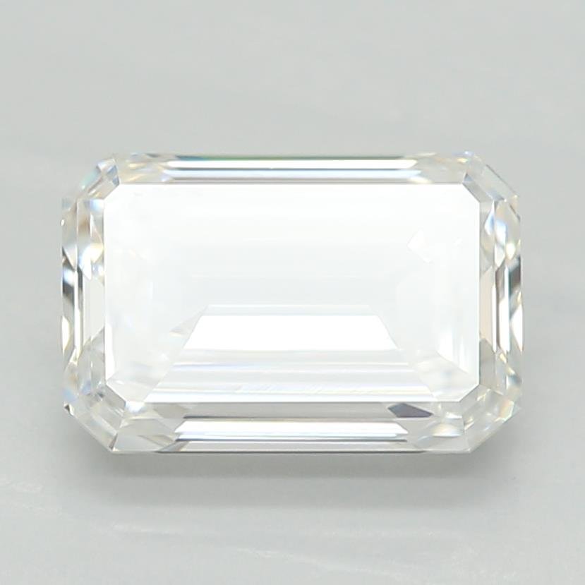 1.02ct D VVS2 Very Good Cut Emerald Lab Grown Diamond