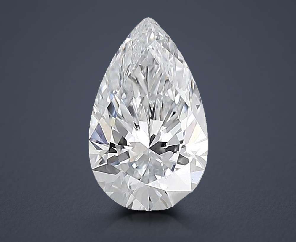 1.83 Carat Pear Lab Diamond