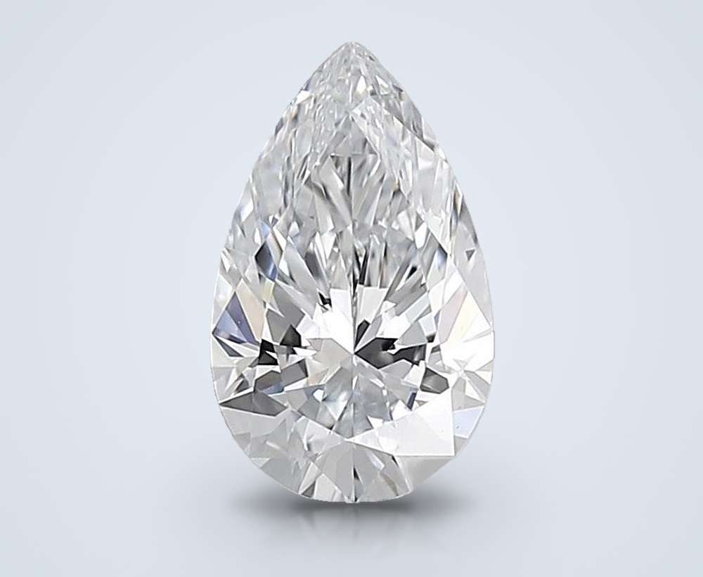 1.83 Carat Pear Lab Diamond