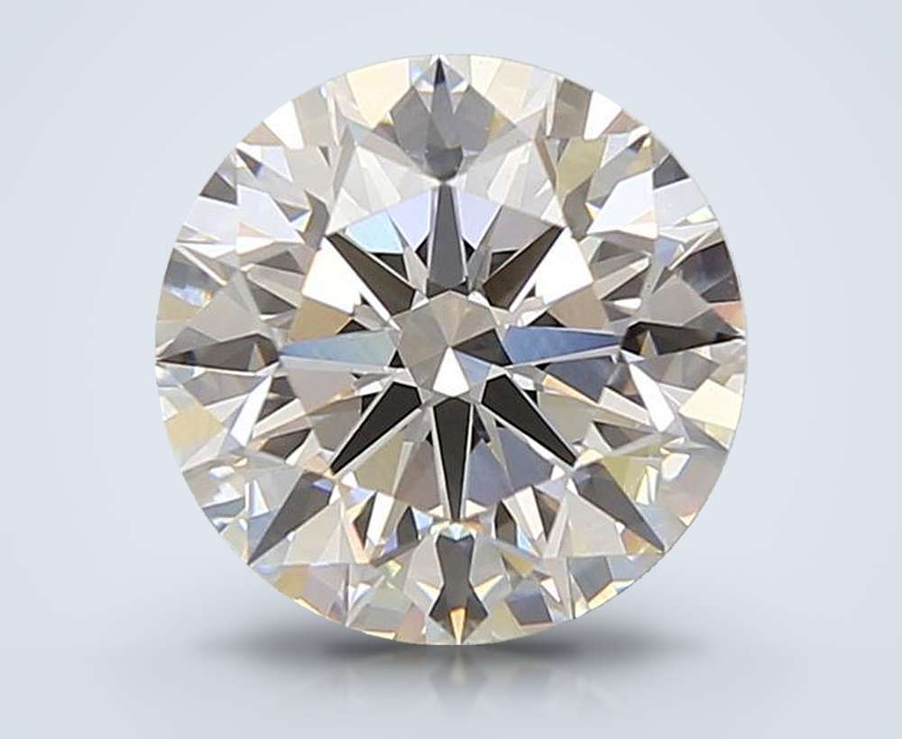 3.08 Carat Round Lab Diamond
