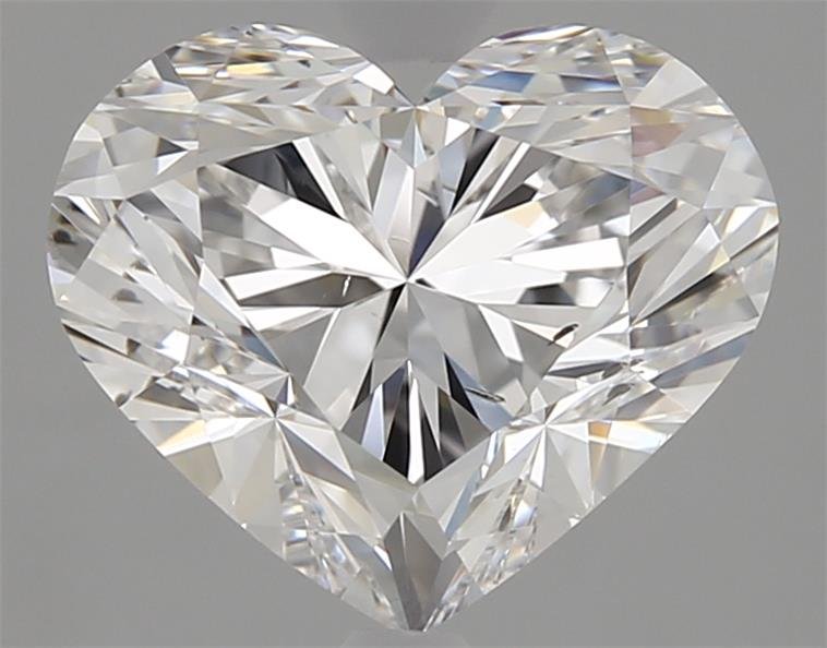 3.02ct E SI2 Rare Carat Ideal Cut Heart Diamond