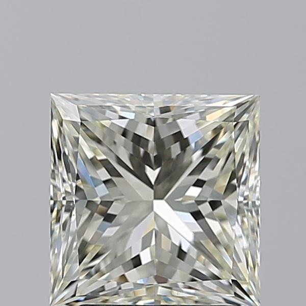 3.02ct J VVS1 Very Good Cut Princess Diamond