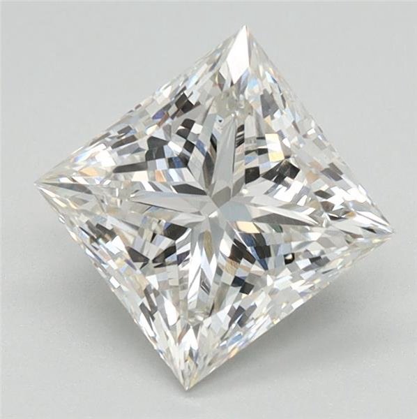 1.83ct H VVS2 Excellent Cut Princess Lab Grown Diamond