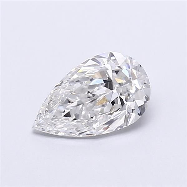 1.37ct D VS1 Rare Carat Ideal Cut Pear Lab Grown Diamond