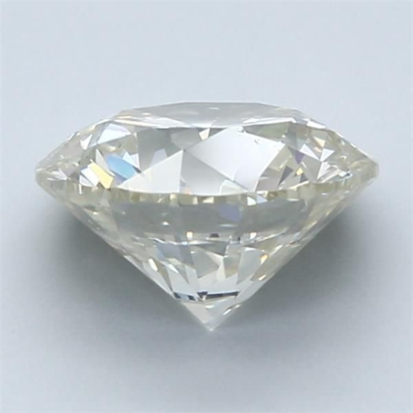 2.70ct K SI2 Rare Carat Ideal Cut Round Diamond