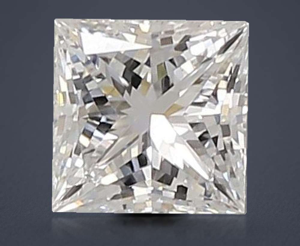 0.73 Carat Princess Lab Diamond