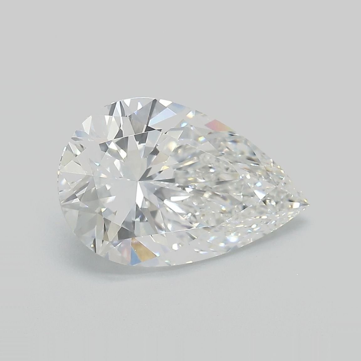 3.76 Carat Pear Lab Diamond