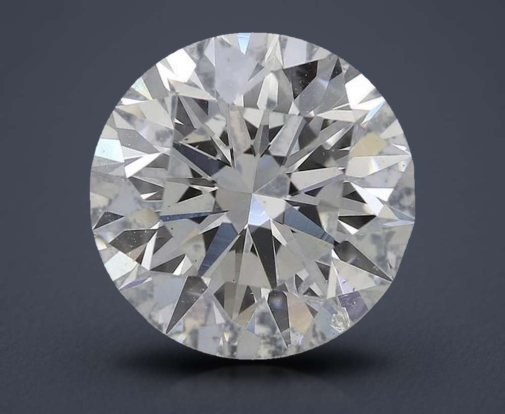 4.00 Carat Round Natural Diamond