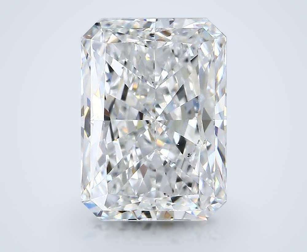 3.81 Carat Radiant Natural Diamond