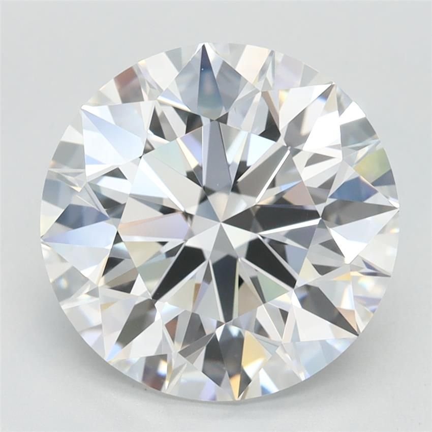 3.82ct D VVS1 Rare Carat Ideal Cut Round Lab Grown Diamond