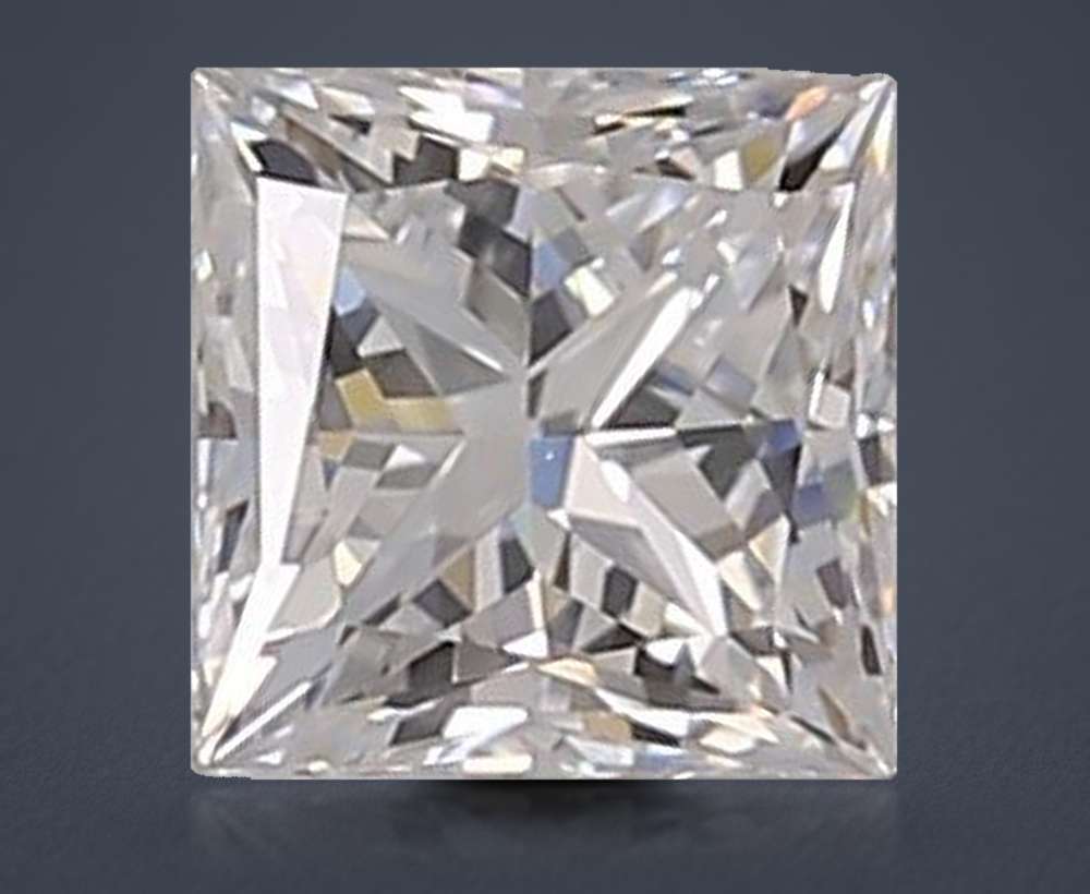 0.55 Carat Princess Lab Diamond