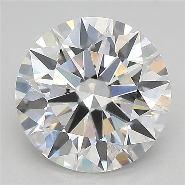 2.82ct E VVS2 Rare Carat Ideal Cut Round Lab Grown Diamond