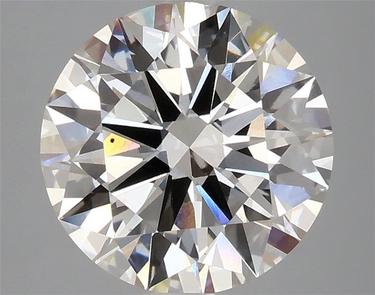 3.14ct G VS2 Rare Carat Ideal Cut Round Lab Grown Diamond