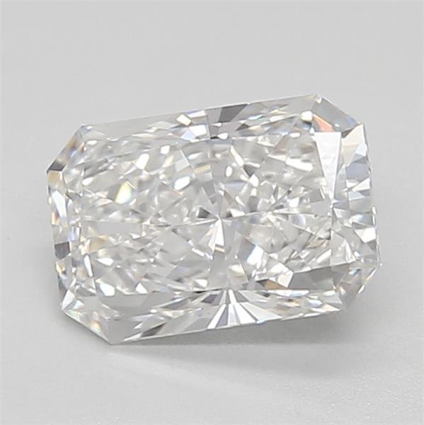 0.90ct F VVS2 Very Good Cut Radiant Lab Grown Diamond