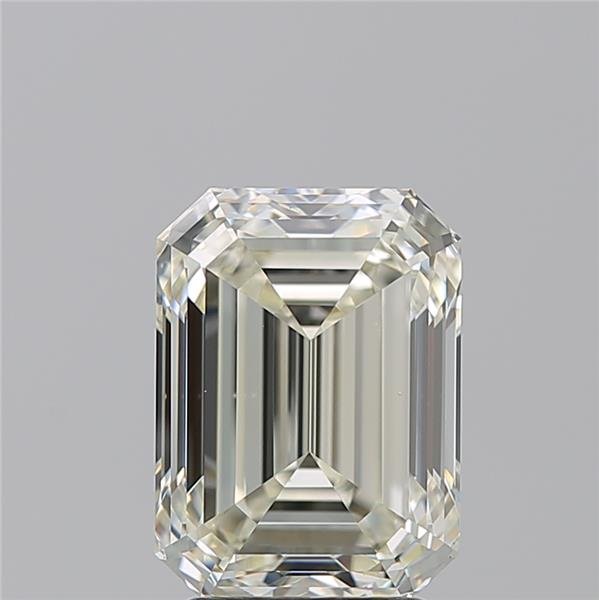 3.03ct J VS1 Very Good Cut Emerald Diamond