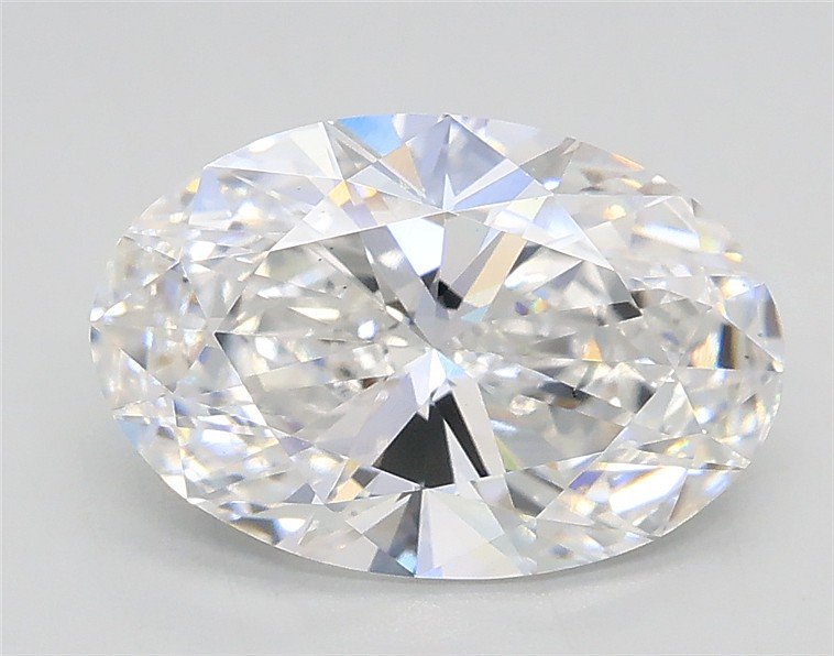 2.02ct E VS2 Rare Carat Ideal Cut Oval Lab Grown Diamond