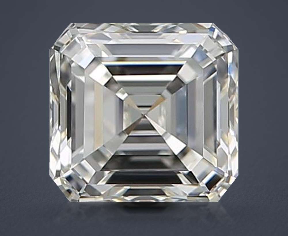 0.70 Carat Asscher Natural Diamond