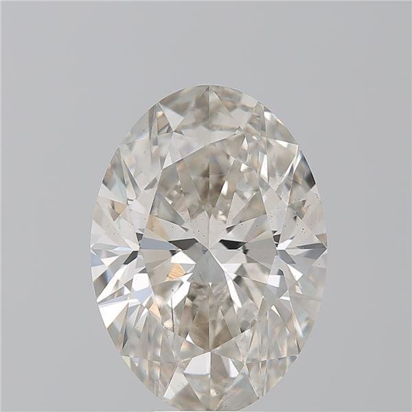 7.51ct J VS2 Rare Carat Ideal Cut Oval Lab Grown Diamond