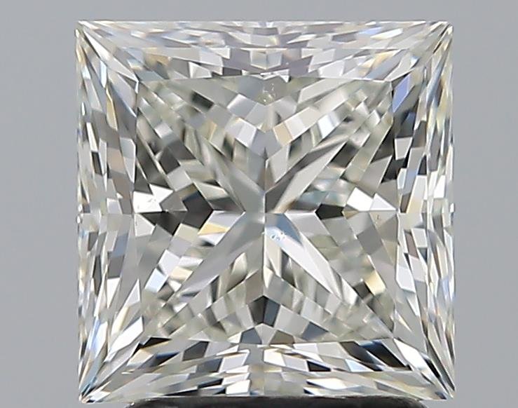 2.50ct J VS2 Rare Carat Ideal Cut Princess Diamond