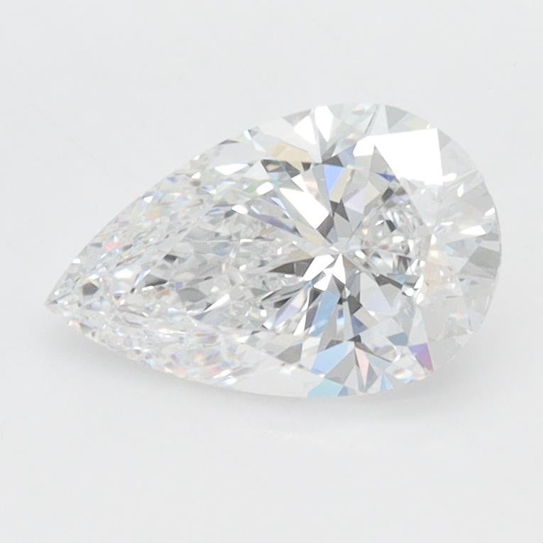 1.08ct D VVS1 Rare Carat Ideal Cut Pear Lab Grown Diamond
