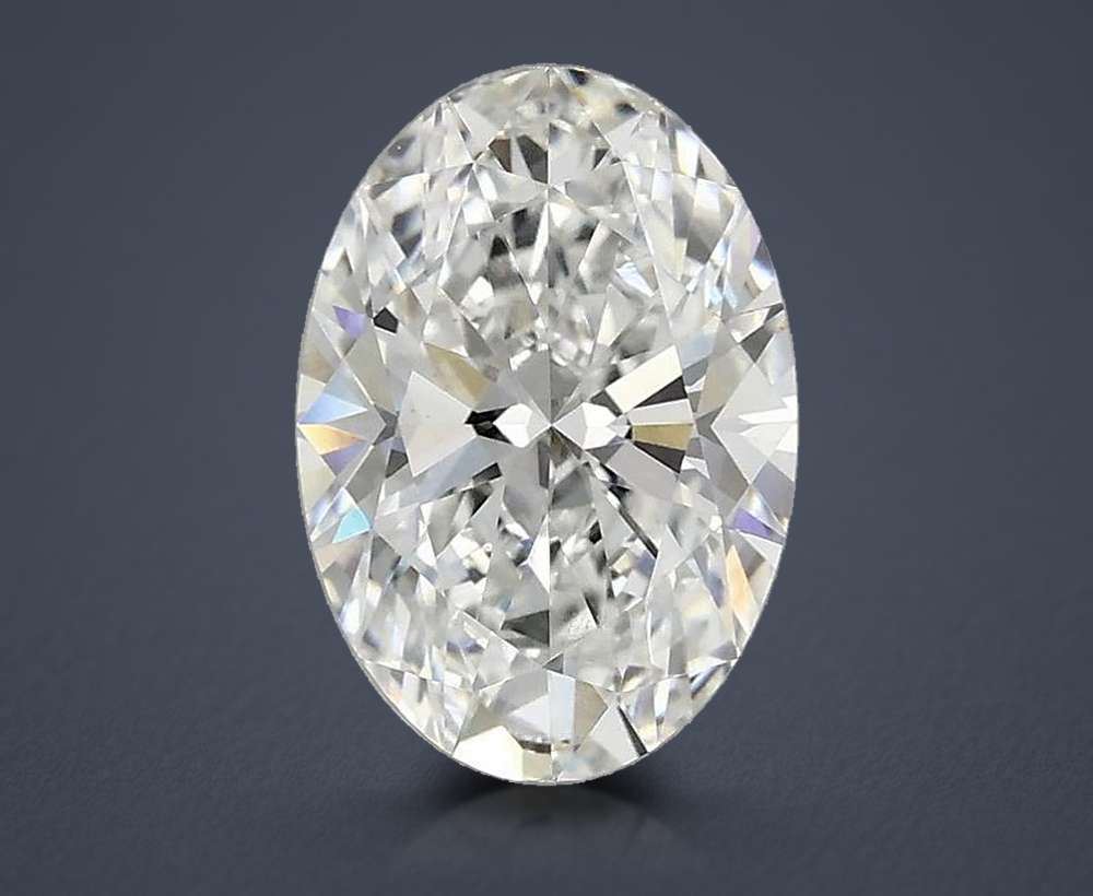 4.00 Carat Oval Lab Diamond