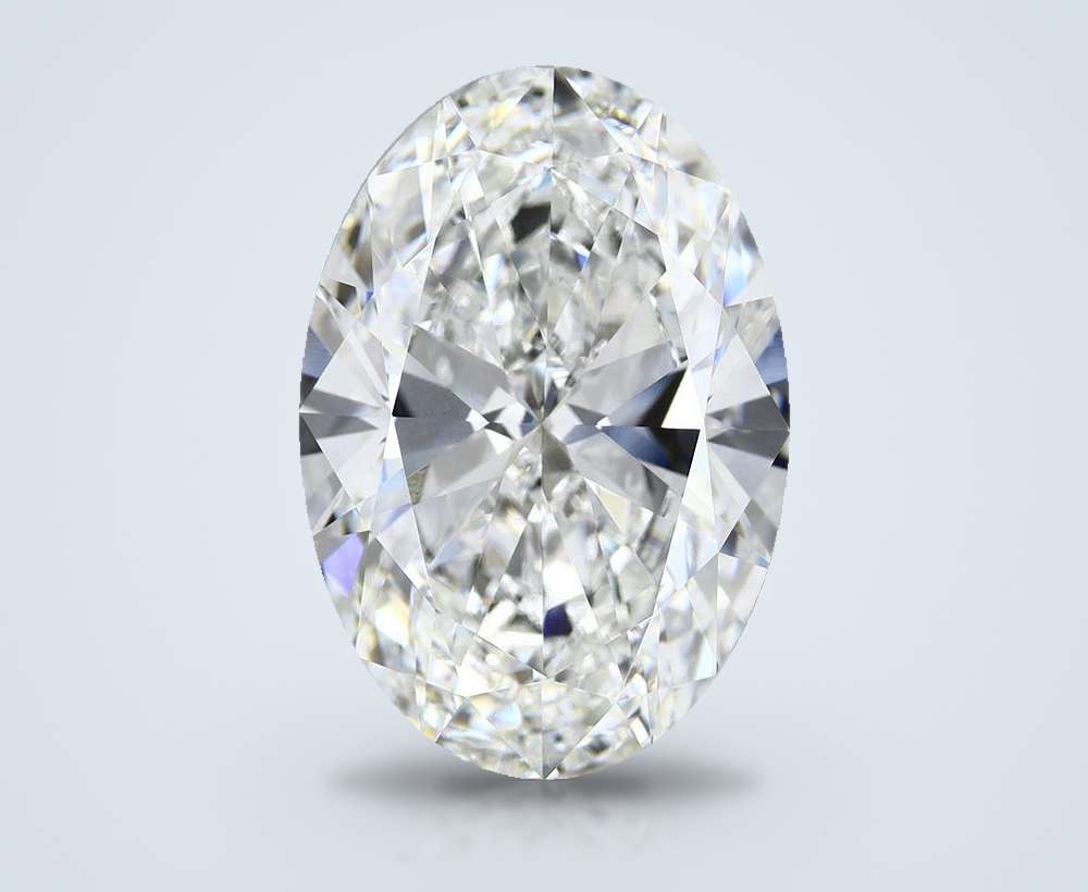 11.06 Carat Oval Lab Diamond