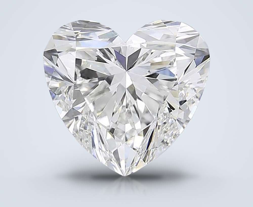 4.60 Carat Heart Lab Diamond
