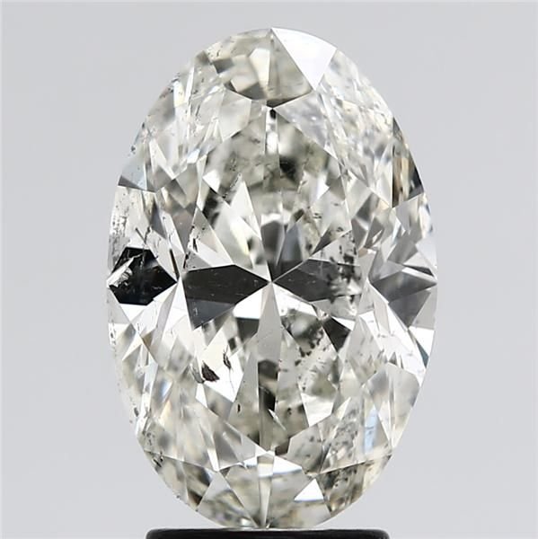 3.48ct K SI2 Very Good Cut Oval Diamond