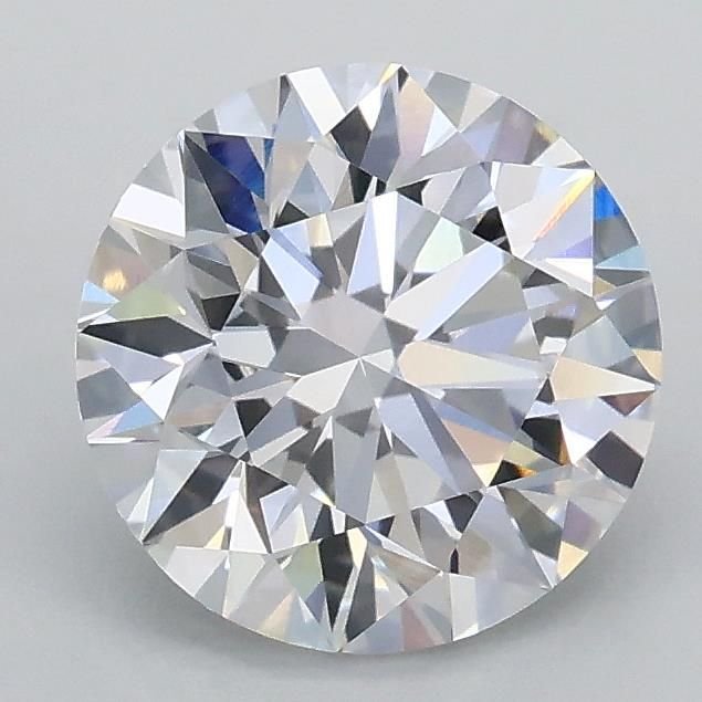 1.34ct D VVS2 Rare Carat Ideal Cut Round Lab Grown Diamond