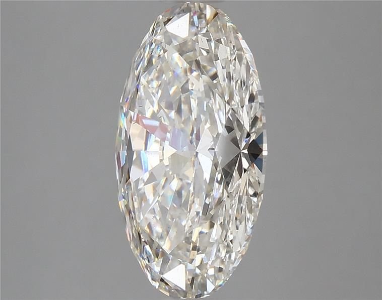 3.64ct H VS2 Rare Carat Ideal Cut Oval Lab Grown Diamond