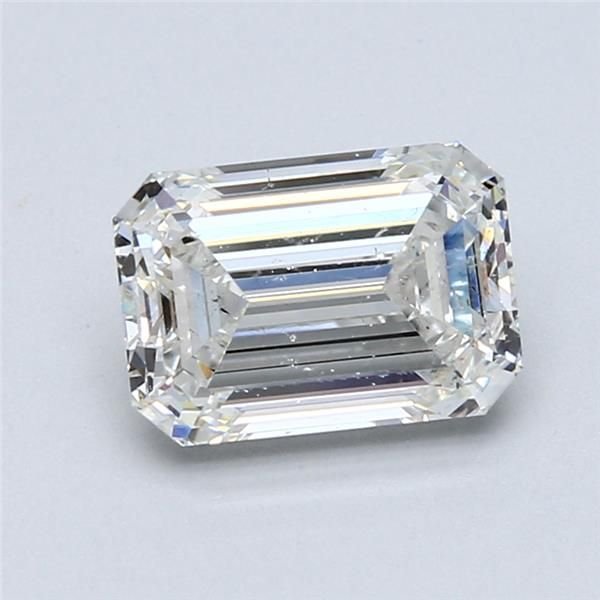 2.30ct G SI2 Excellent Cut Emerald Diamond