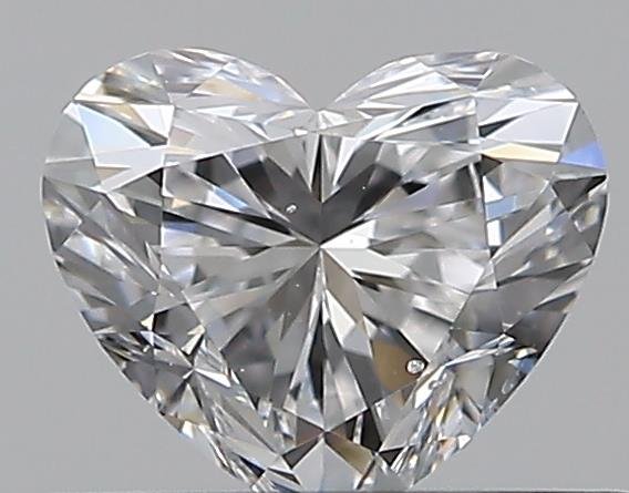 0.46ct D SI1 Excellent Cut Heart Diamond