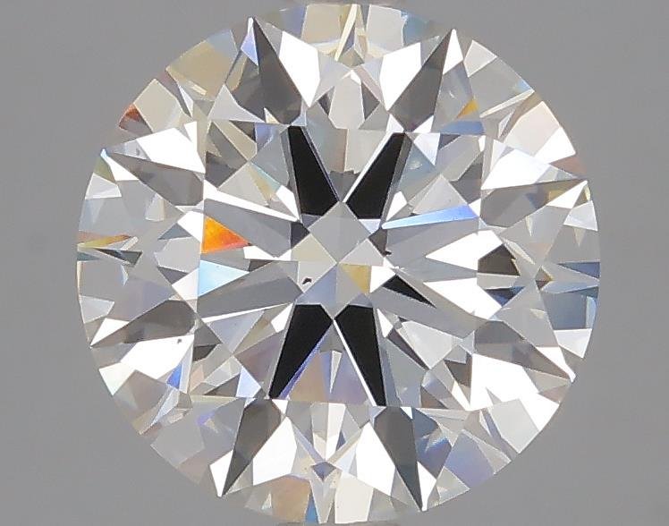 3.27ct H VS2 Rare Carat Ideal Cut Round Lab Grown Diamond