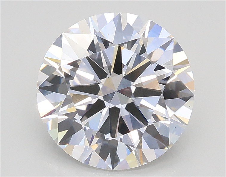 2.01ct E VS2 Rare Carat Ideal Cut Round Lab Grown Diamond