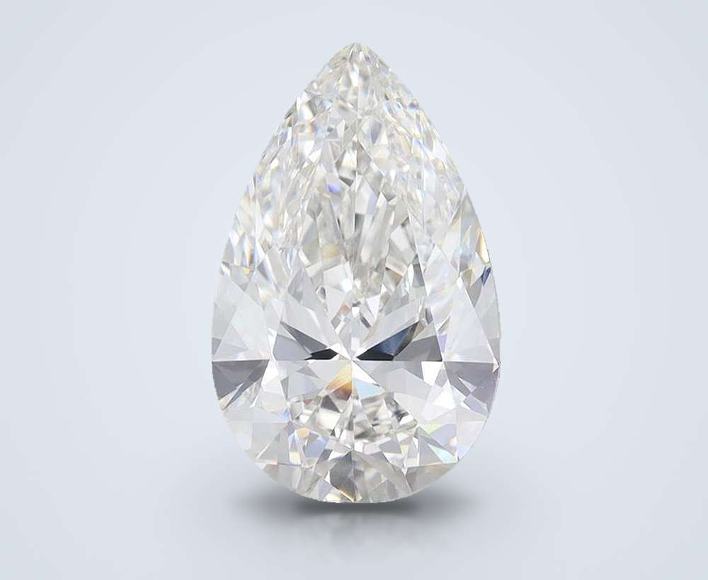 3.59 Carat Pear Lab Diamond