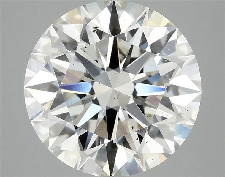 4.06ct H SI1 Rare Carat Ideal Cut Round Lab Grown Diamond