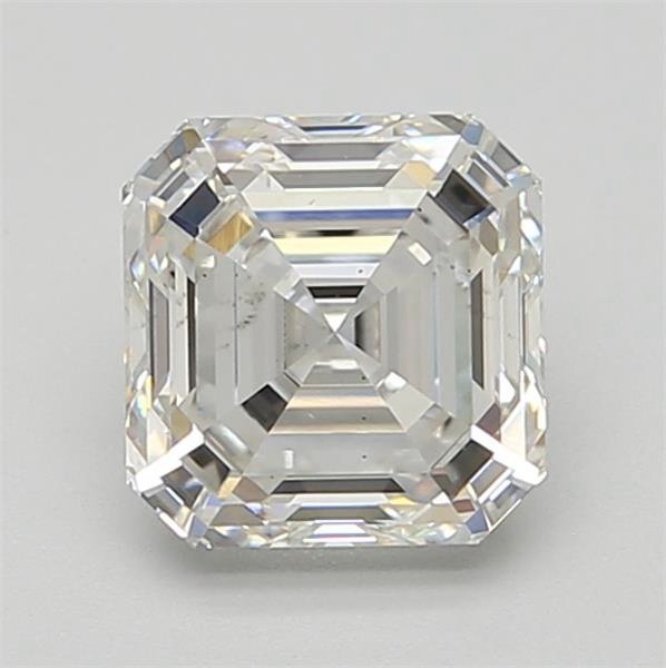 2.00ct F VS2 Rare Carat Ideal Cut Asscher Lab Grown Diamond