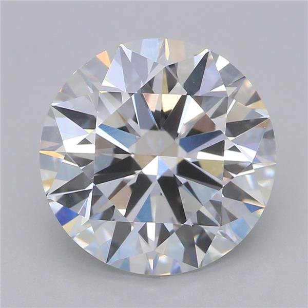 3.51 Carat Round Lab Diamond