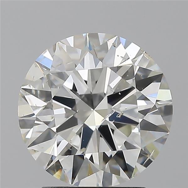 2.50ct I SI2 Rare Carat Ideal Cut Round Diamond