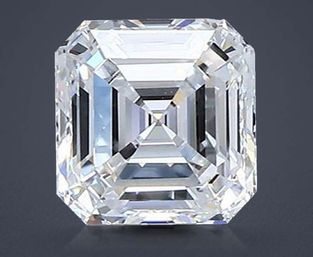 0.91 Carat Asscher Natural Diamond