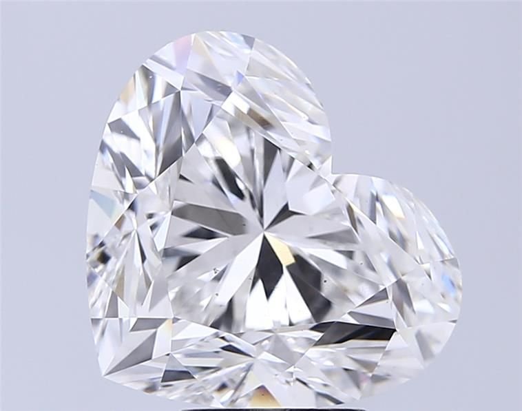 8.05ct E VS2 Very Good Cut Heart Lab Grown Diamond