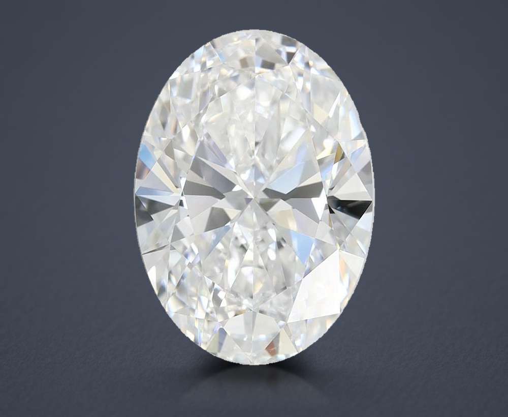 3.88 Carat Oval Lab Diamond