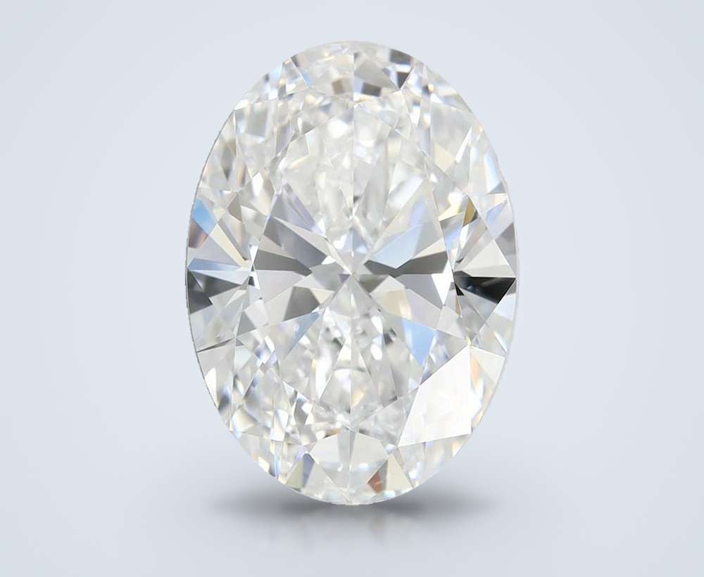 3.88 Carat Oval Lab Diamond